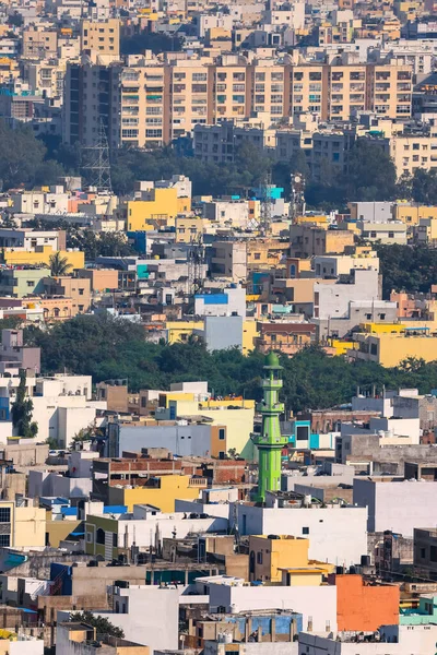Hyderabad India Ekim 2022 Haydarabad Şehrinde Yakın Inşa Edilen Evler — Stok fotoğraf