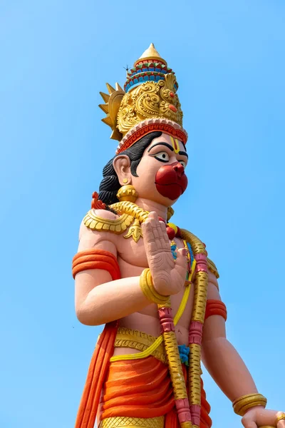 Hatalmas Hindu Isten Nagy Hanumán Szobor Andhra Pradesh Államban India — Stock Fotó