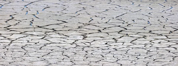 加利福尼亚欧文斯湖 干碱湖的干旱景观 — 图库照片