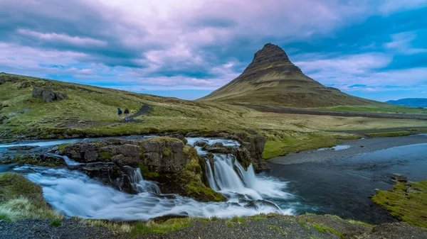아이슬란드의 정면에 포스와 — 스톡 사진