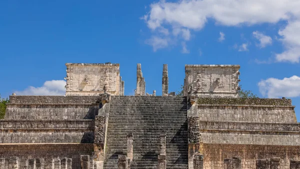 Chichen Itza Romok Yucatan Félszigeten Mexikóban Egyik Leglátogatottabb Régészeti Lelőhely — Stock Fotó