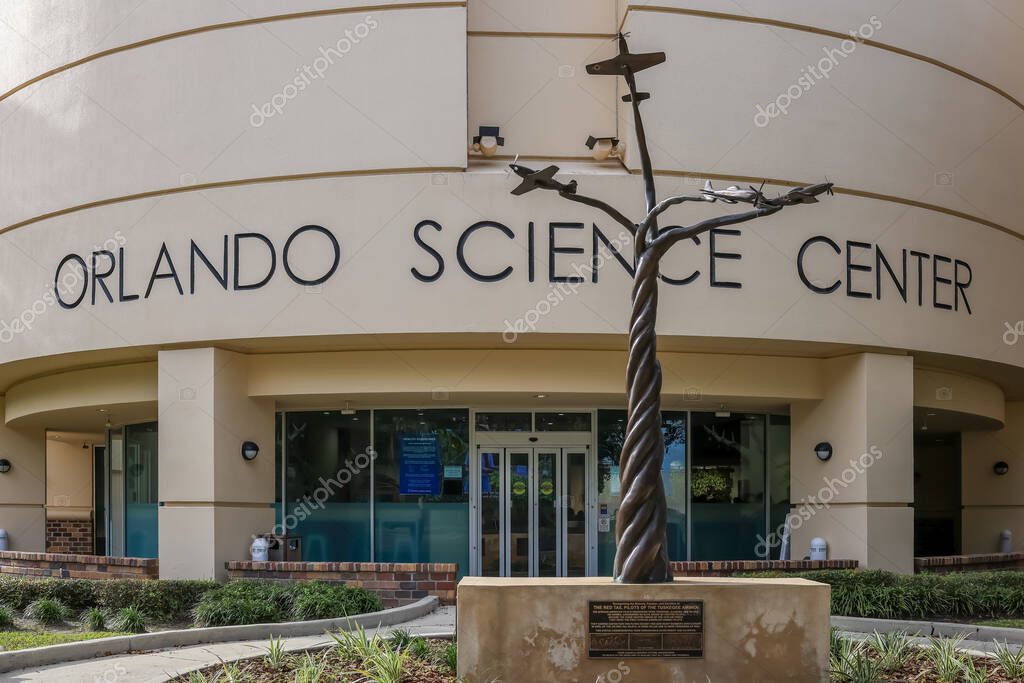 Orlando, Florida - December 26, 2022 : The Orlando Science Center is a private science museum opened on February 1,1997 located in Orlando, Florida .