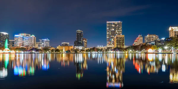 Орландо Флорида Декабря 2022 Года Центральный Деловой Район Города Орландо — стоковое фото