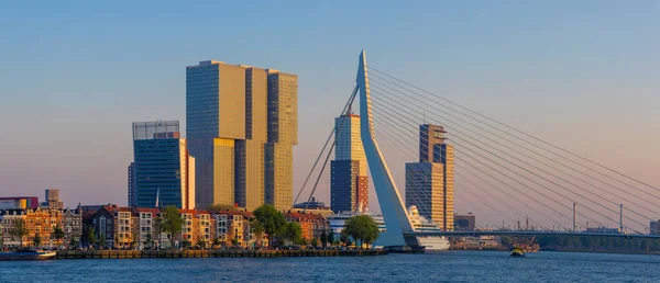 Rotterdam Hollanda Mayıs 2023 Rotterdam Hollanda Nın Büyük Ikinci Şehri — Stok fotoğraf