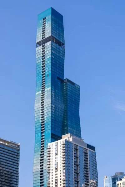 Chicago Června 2023 Regis Hotel Centru Chicaga Třetí Nejvyšší Věž — Stock fotografie