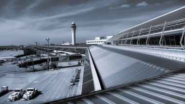 Nagoya, Japonya-9 Ağustos 2019. Centrair Nagoya Uluslararası Havalimanı, Nagoya, Japonya 2019 yılında dünyanın en iyi altıncı havaalanıdır..