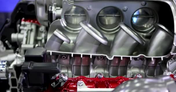 自動車内燃焼エンジンのカット部 — ストック動画