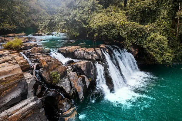 Scenic Kote Abbe Falls Coorg District Karnataka India — Stock Photo, Image