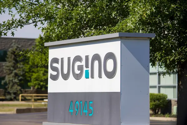 stock image Wixom, MI, USA - May 15, 2022: Sugino Corp signage in Wixom, Michigan. Sugino Machine Limited manufactures innovative, precision equipment.