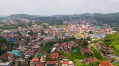 Madikeri, Coorg, India - November 07, 2022 : Madikeri town is famous tourist destination in the state of Karnataka, India, known for its weather and coffee plantation.