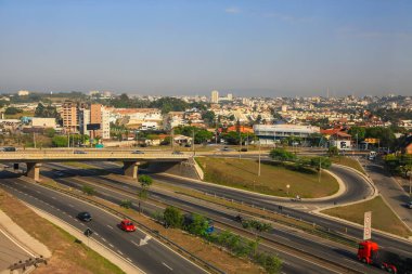 SOROCABA, BRAZIL -May 1: Downtown Sorocaba in Brazil on May 01, 2015 in Sorocaba. eight largest city in Sao Paulo state , Its export to over 115 countries, with an income of US$370 mn yearly clipart