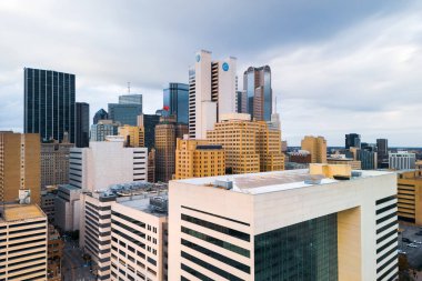 Dallas, Teksas - 23 Aralık 2024 ATT Keşif Bölgesi ve Dallas, Teksas 'taki dünya karargahları.