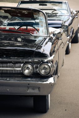 Milford, Michigan - 16 Mayıs 2021: The Classical American Car Milford, Michigan, ABD 'deki geleneksel Sunday Cruise