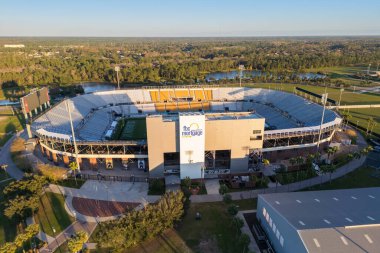 Orlando, Florida - 23 Aralık 2022: Florida Merkez Üniversitesi 'nde bulunan FBC İpotek Stadyumu 2007 yılında açıldı.