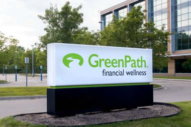 Farmington Hills, Michigan - 13 Temmuz 2024: Greenpath Finansal Sağlığın İşareti, Finansal Danışmanlık Hizmetleri kar amacı gütmeyen bir kuruluştur.