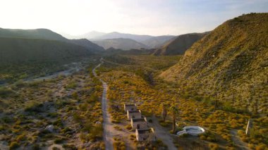 Güney Kaliforniya 'daki Manzaralı Misyon Deresi Koruma Alanı.