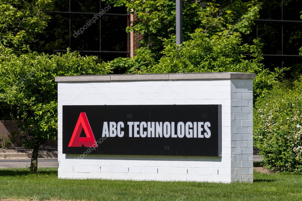 SOUTHFIELD, MI, USA - May 25, 2025: ABC Technologies is one of the world's leading automotive systems and components manufacturers. Proficiency in HVAC, Fluid management and Plastic processing.