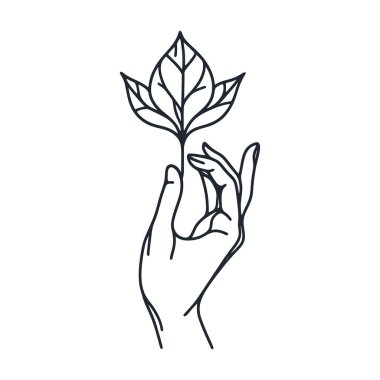 Tek sıra halinde filizlenmeye devam et. Vektör illüstrasyonu.