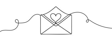 Devamlı bir satır, kalple kağıt harf çiziyor.