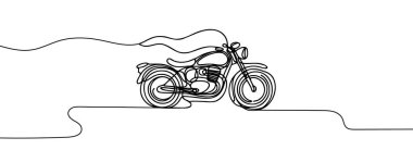 Motosikletin sürekli çizdiği bir çizgi.