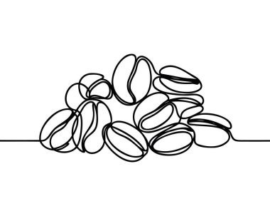 Sürekli bir çizgi kahve çekirdeklerini çekiyor..