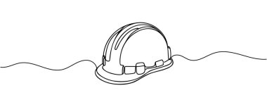 İzole edilmiş bir başlık çizimi.