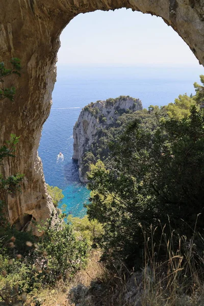 Arco Natural Isla Capri Italia —  Fotos de Stock