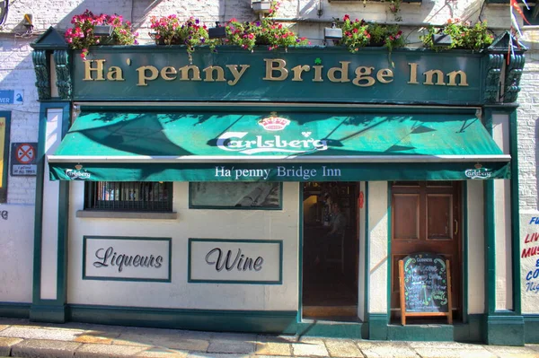 Dublin Rlanda Eylül 2016 Dublin Deki Yarım Penny Bridge Inn — Stok fotoğraf