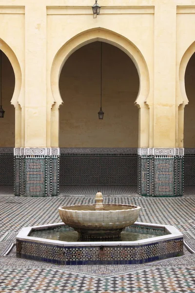 Mauzoleum Ismail Mouley Meknès Maroko — Zdjęcie stockowe