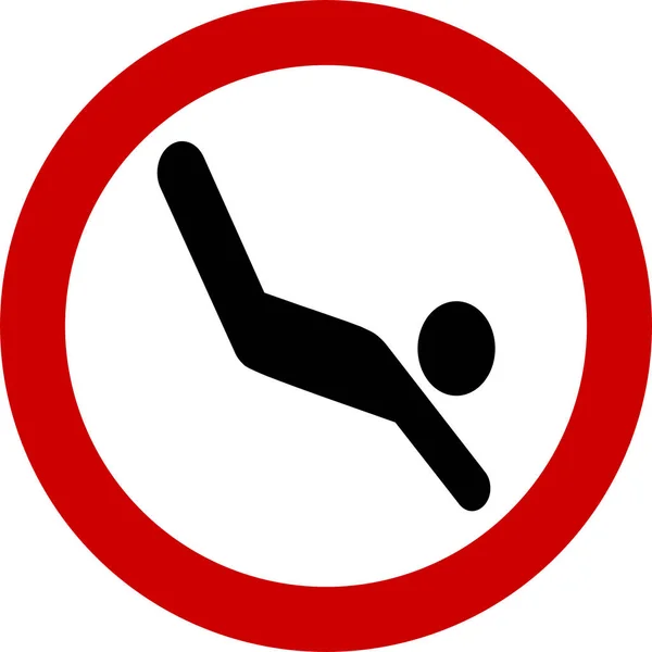 Diving Allowed Sign — Stock Photo, Image