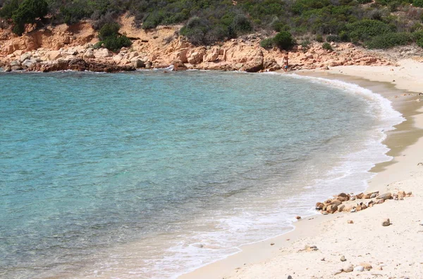 White Sand Tuerredda Beach Sardinia Italy — Stock Photo, Image