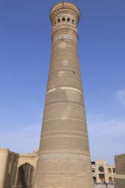 Kalyan minaresi, Buhara, Özbekistan 'daki UNESCO Dünya Mirasları Alanı