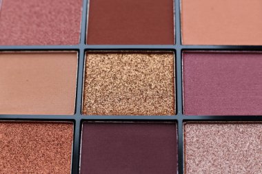 Makyaj masalı. Üst görünüm.