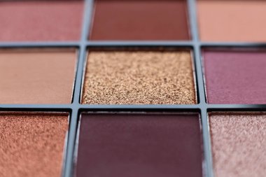 Makyaj masalı. Üst görünüm.