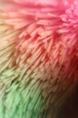 çok renkli yumuşacık kumaşın soyut arkaplanı, yakın plan.