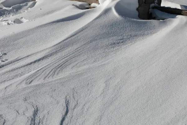 Kar desenli manzara. Kar zemini. kış konsepti