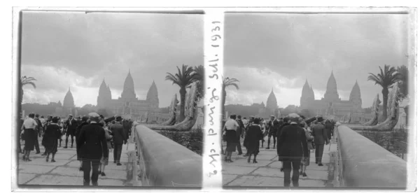 1931年パリ国際博覧会のアンティーク写真 — ストック写真