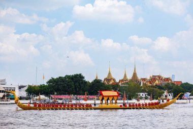 Chao Phraya Nehri 'ndeki Kraliyet Mavnası Tayland Kralı' nın taç giyme töreninde kullanılacak.