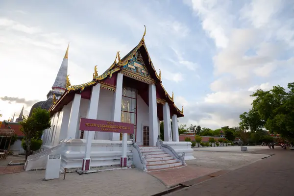 Wat Phra Mahathat Woramahawihan, Nakhon Si Thammarat bölgesinin ana tapınağı, Güney Tayland.
