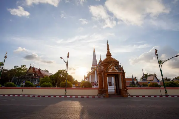 Wat Phra Mahathat Woramahawihan, Nakhon Si Thammarat bölgesinin ana tapınağı, Güney Tayland.