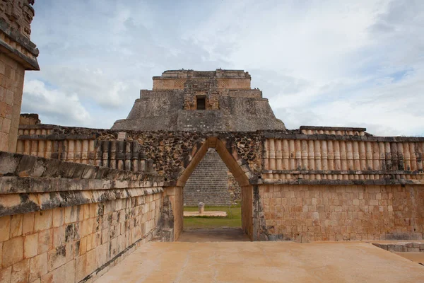 Величні Руїни Ушмаль Мексика Ушмаль Старовинне Місто Майя Класичного Періоду — стокове фото