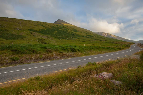 Перевал Конор Является Самым Высоким Горным Перевалом Ирландии Расположен Полуострове — стоковое фото