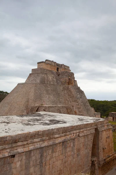 Majestuosas Ruinas Uxmal México Uxmal Una Antigua Ciudad Maya Del — Foto de Stock