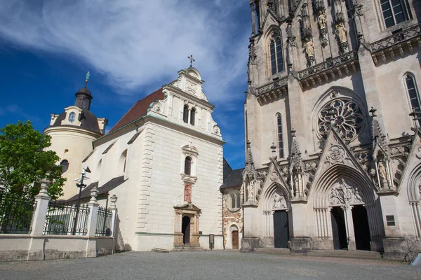 Cathédrale Saint Venceslas Olomouc République Tchèque Tchéquie Europe Centrale — Photo
