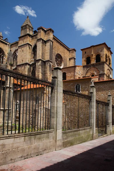 スペインのアストゥリアス州にあるオビエド大聖堂の詳細 — ストック写真