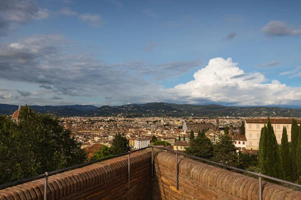 Άποψη Της Πόλης Της Φλωρεντίας Από Forte Belvedere Ιταλία — Φωτογραφία Αρχείου