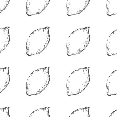 Taze Lemon, El Çizimi Vektörü, Grafik Tarzı, Çizgi Film İllüstrasyonu, Siyah ve Beyaz, Skeç Tarzı, Beyaz Arkaplanda İzole Edilmiş