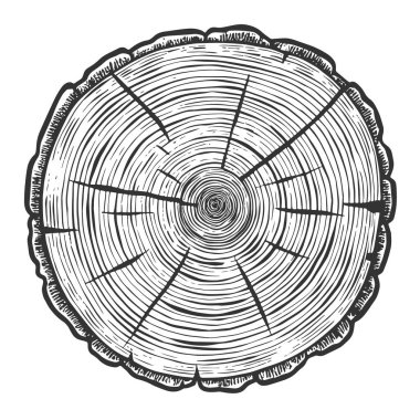 Yapım için Ağaç ve Ahşap Kalaslar, El Çizimi Vektörü, Grafik Tarzı, Çizgi Film İllüstrasyonu, Siyah ve Beyaz, Skeç Tarzı, Beyaz Arkaplanda İzole Edilmiş