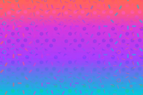 Abstract Background 80S Memphis Style Pattern Vibrant Psychedelic Colors — Διανυσματικό Αρχείο