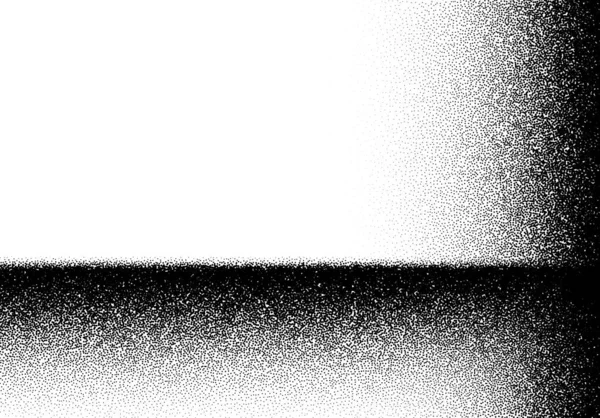 散乱点の層状ノイズ勾配を持つ抽象的背景 — ストックベクタ